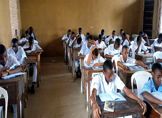 Students at St. Mary's Seminary Umuowa