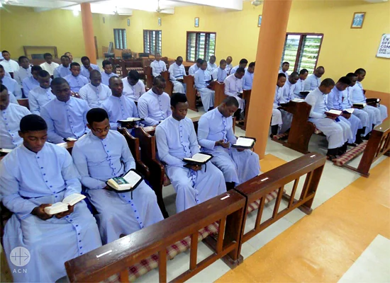 A graduating set of St. Mary's Seminary Umuowa